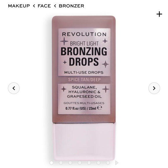 NWT MAKEUP REVOLUTION BRONZING & BLUSH DROPS - Picture 4 of 9